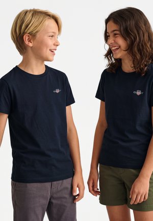 GANT, SHIELD UNISEX - T-shirt basic - evening blue