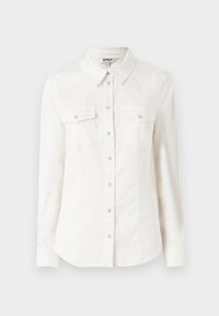 ALEXA - Button-down blouse - cloud dancer
