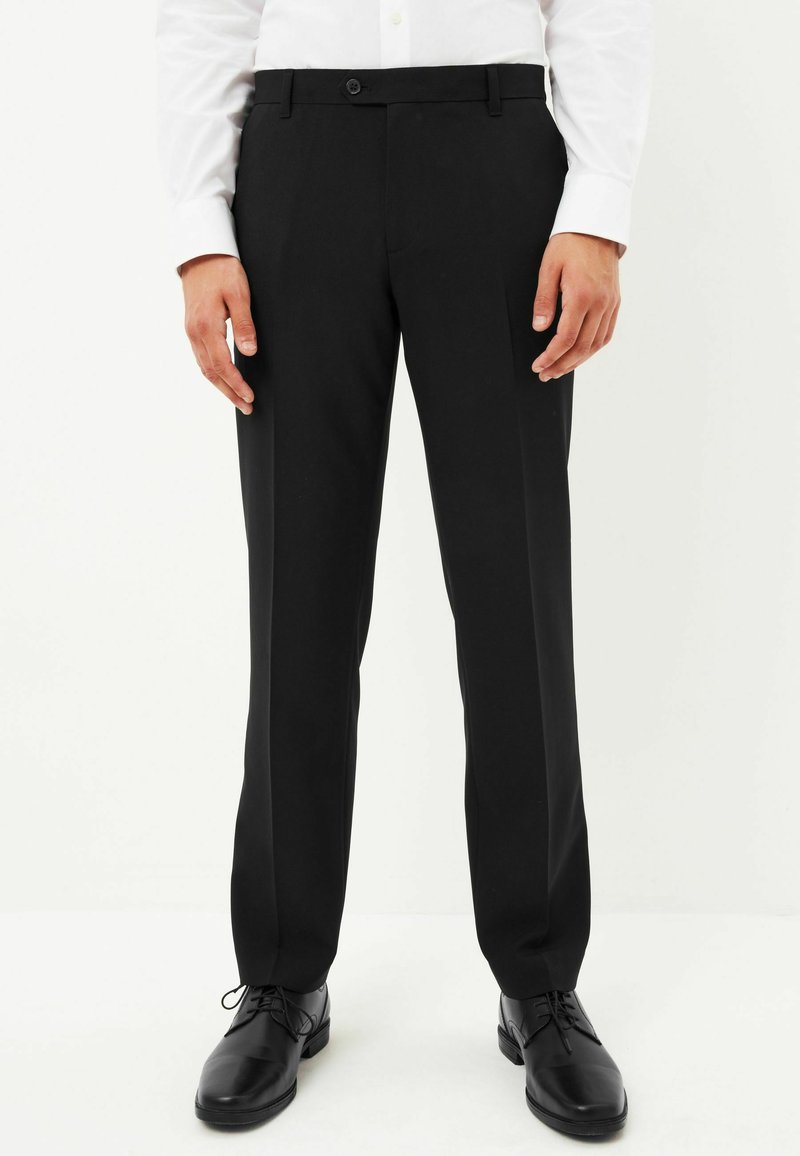 Next TAILORED SLIM FIT PLAIN - Pantaloni - black