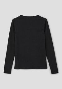 s.Oliver MIT ASYMMETRISCHEM AUSSCHNITT - Longsleeve - schwarz