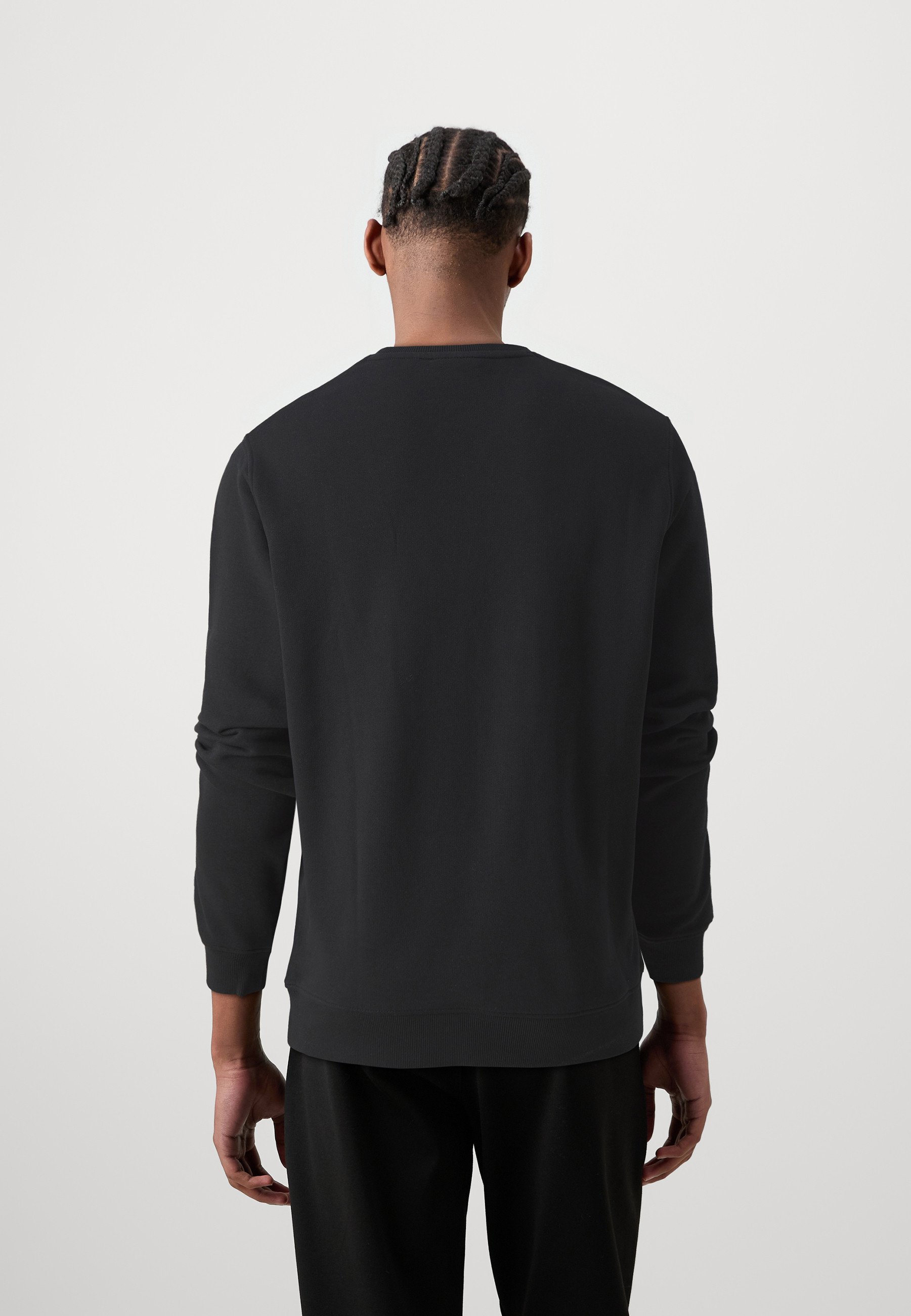 Lyle & Scott CREW NECK - Sweatshirt - jet black/black - Zalando.ie