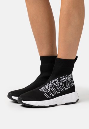 Versace Jeans Couture, Baskets montantes - black