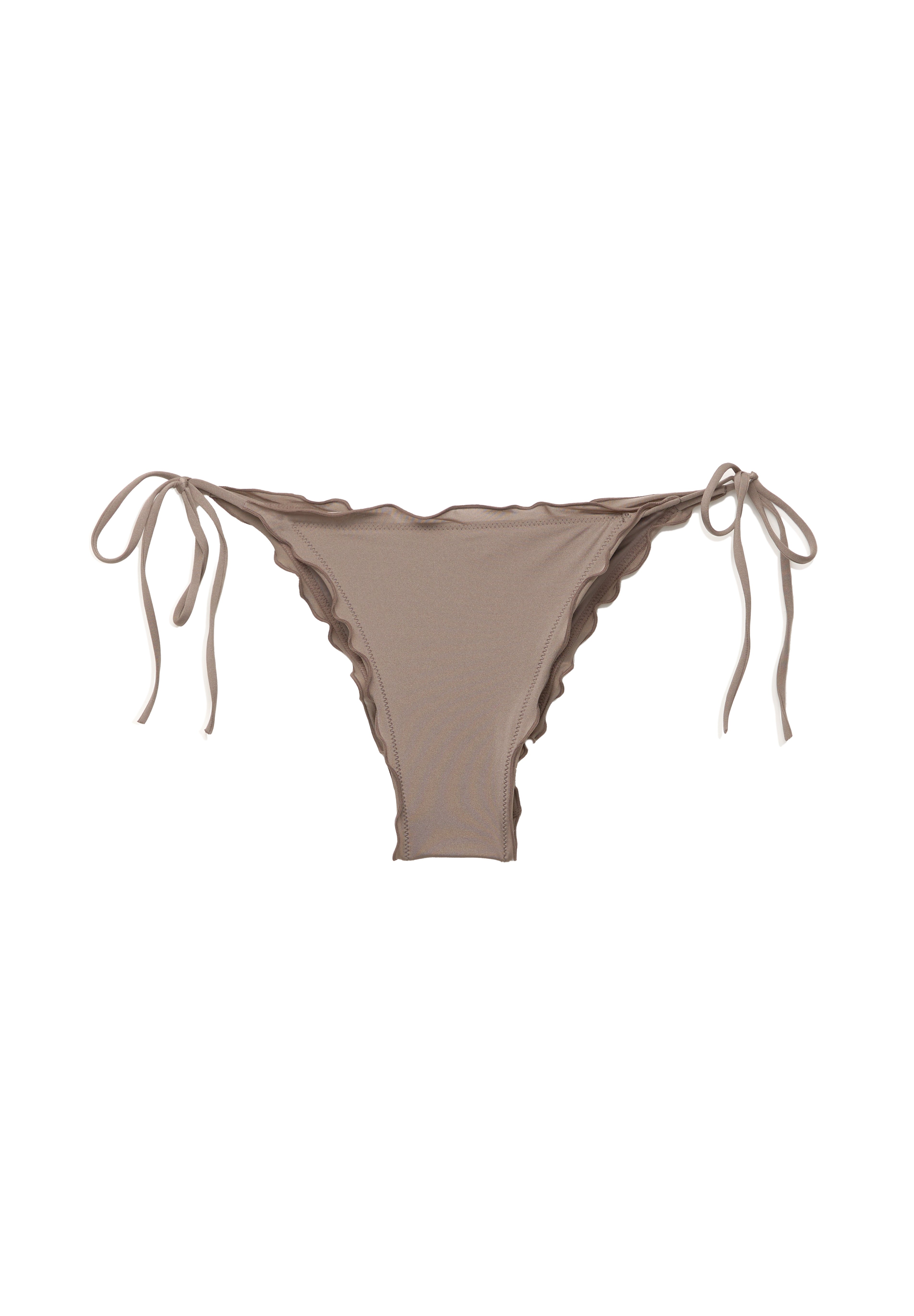 Brown bikini bottom