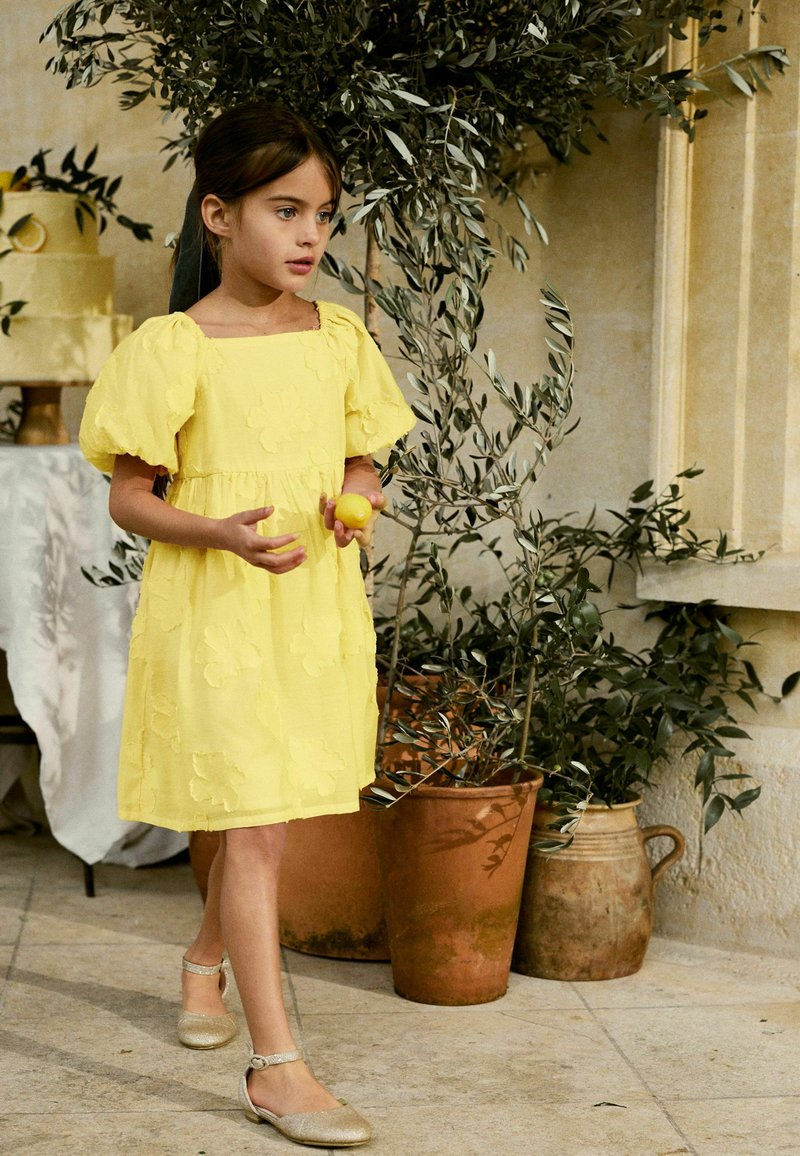 Next FLORAL - REGULAR FIT - Dnevna haljina - soft yellow