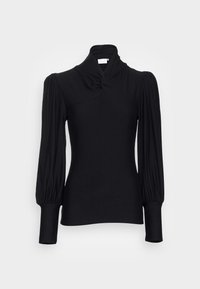 RIFA KNOT BLOUSE - Langarmshirt - black