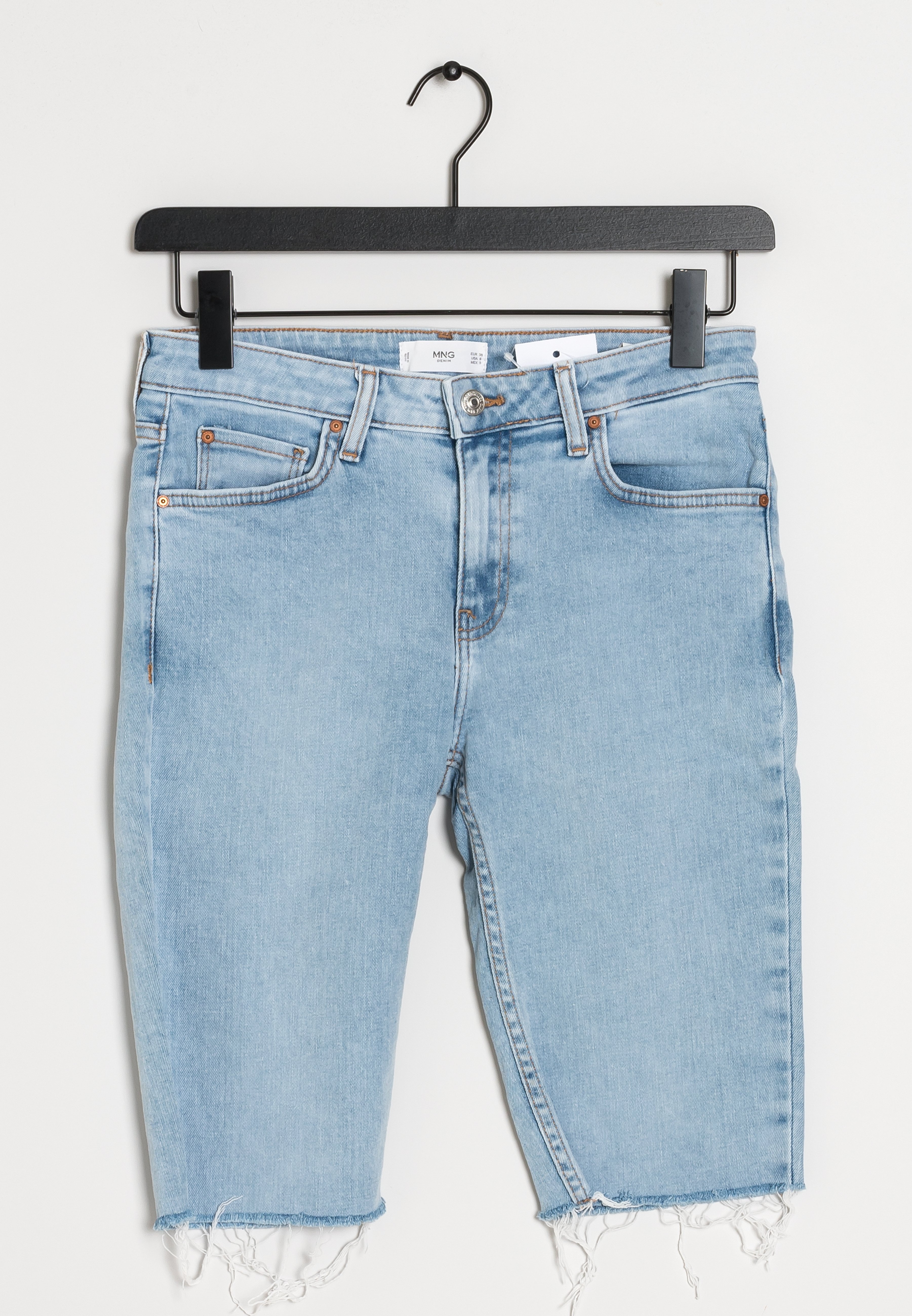 Mango Shorts vaqueros - blue/azul - Zalando.es