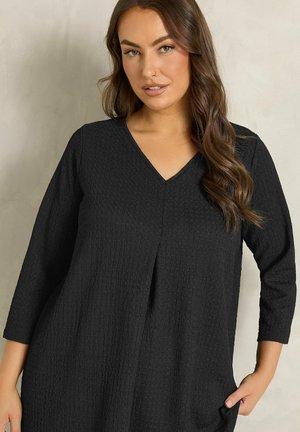 Evans, PLUS SIZE CASUAL TOPS - Blouse - black