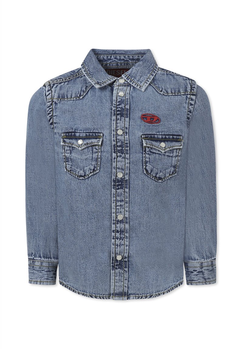 Diesel Overhemd blauw denim/bluedenim Diesel Overhemd blauw denim/bluedenim