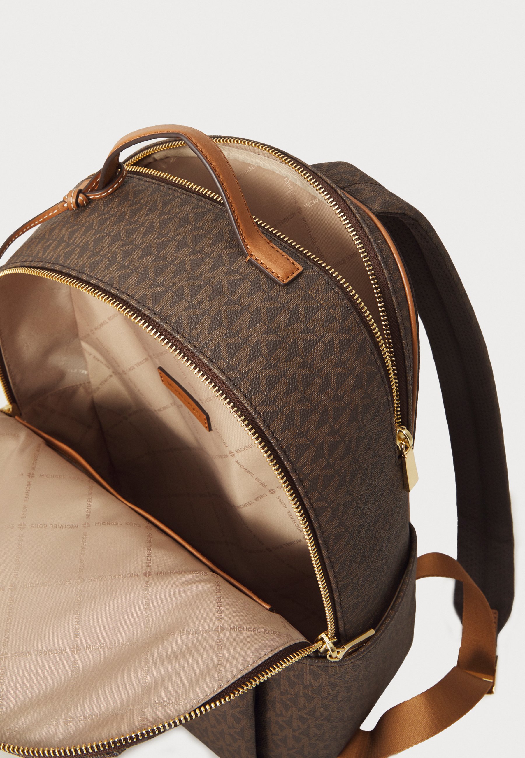 MICHAEL Michael Kors SABLE BACKPACK - Rucsac - brown/acorn/maro