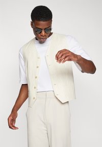 Jack & Jones PREMIUM JPRRIVIERA MIX - Mellény - cloud dancer