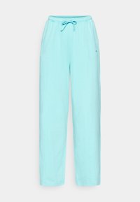 MINERAL DYE WIDE LEG PANTS - Dresside alumine osa - blue