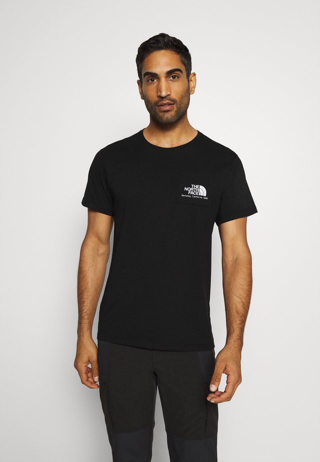 BERKELEY CALIFORNIA POCKET TEE - T-shirt imprimé - black