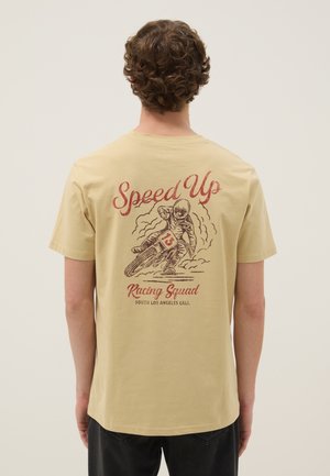 OVS, T-shirt imprimé - brown