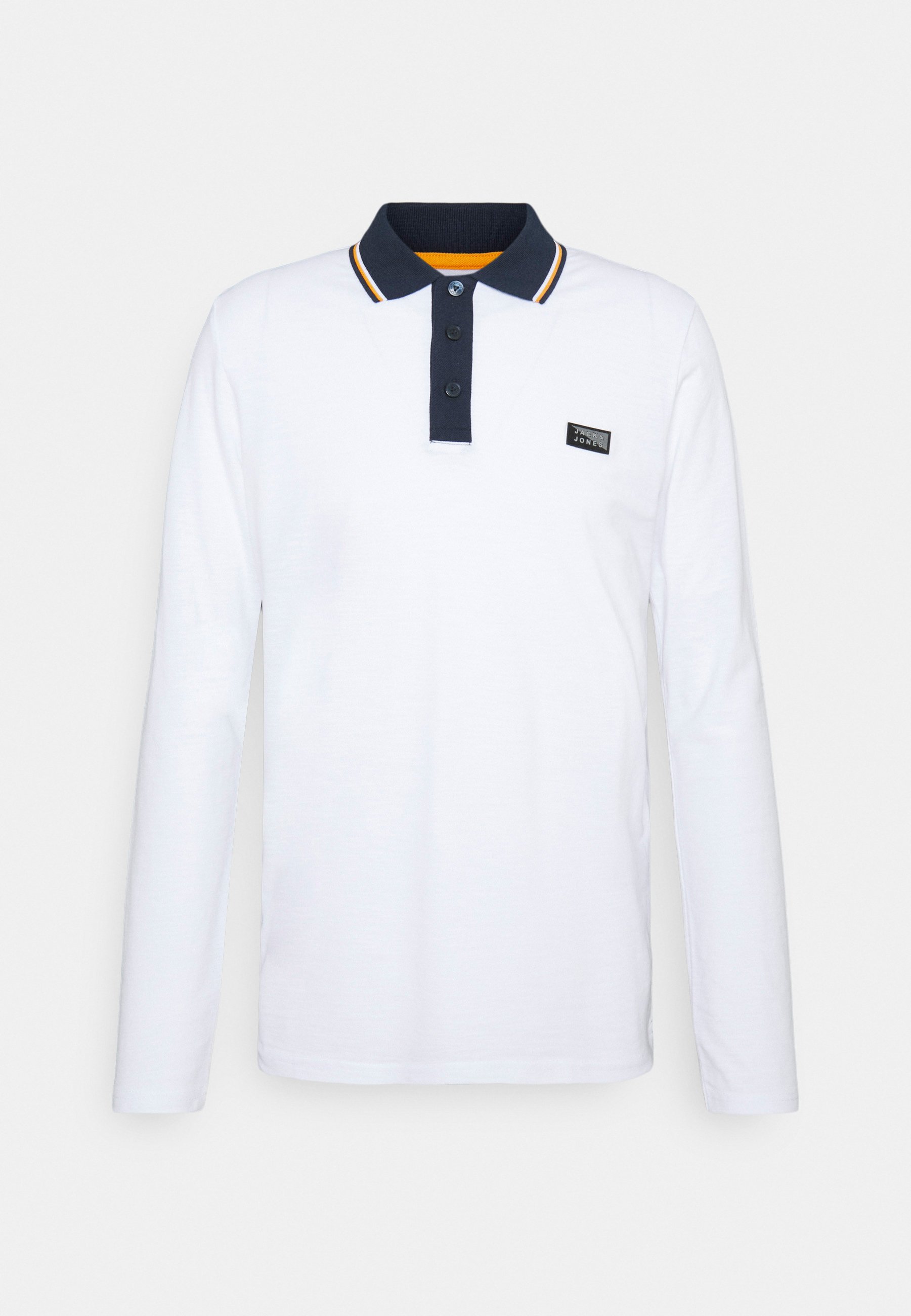 De piqué de manga larga polo | JACK \u0026 JONES