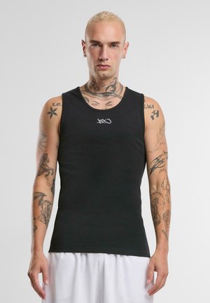 LOGO TANK - Top - black