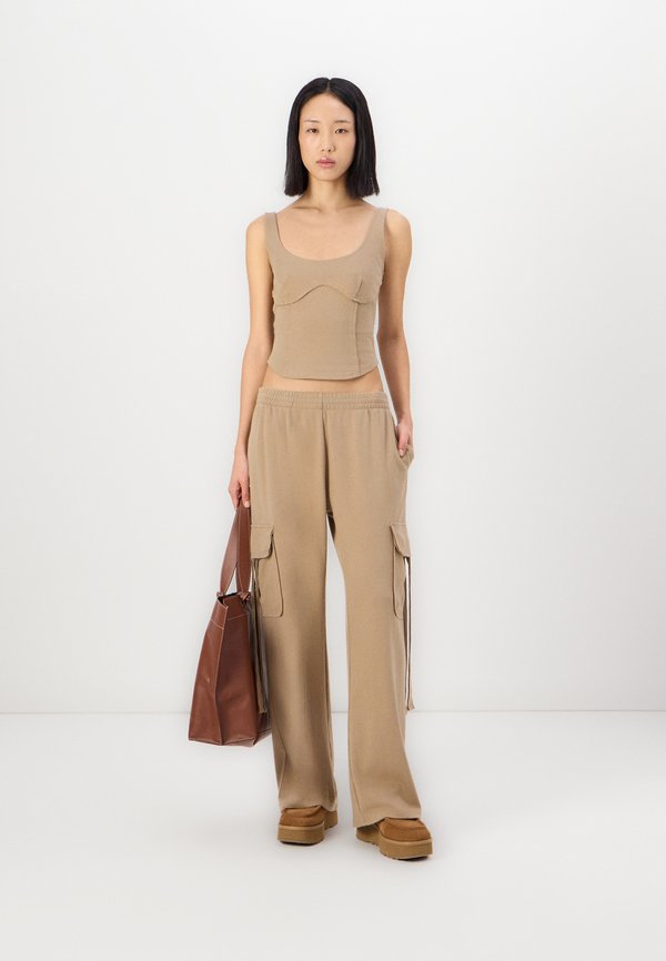 OPHIRA PANT - Tracksuit bottoms - beige4