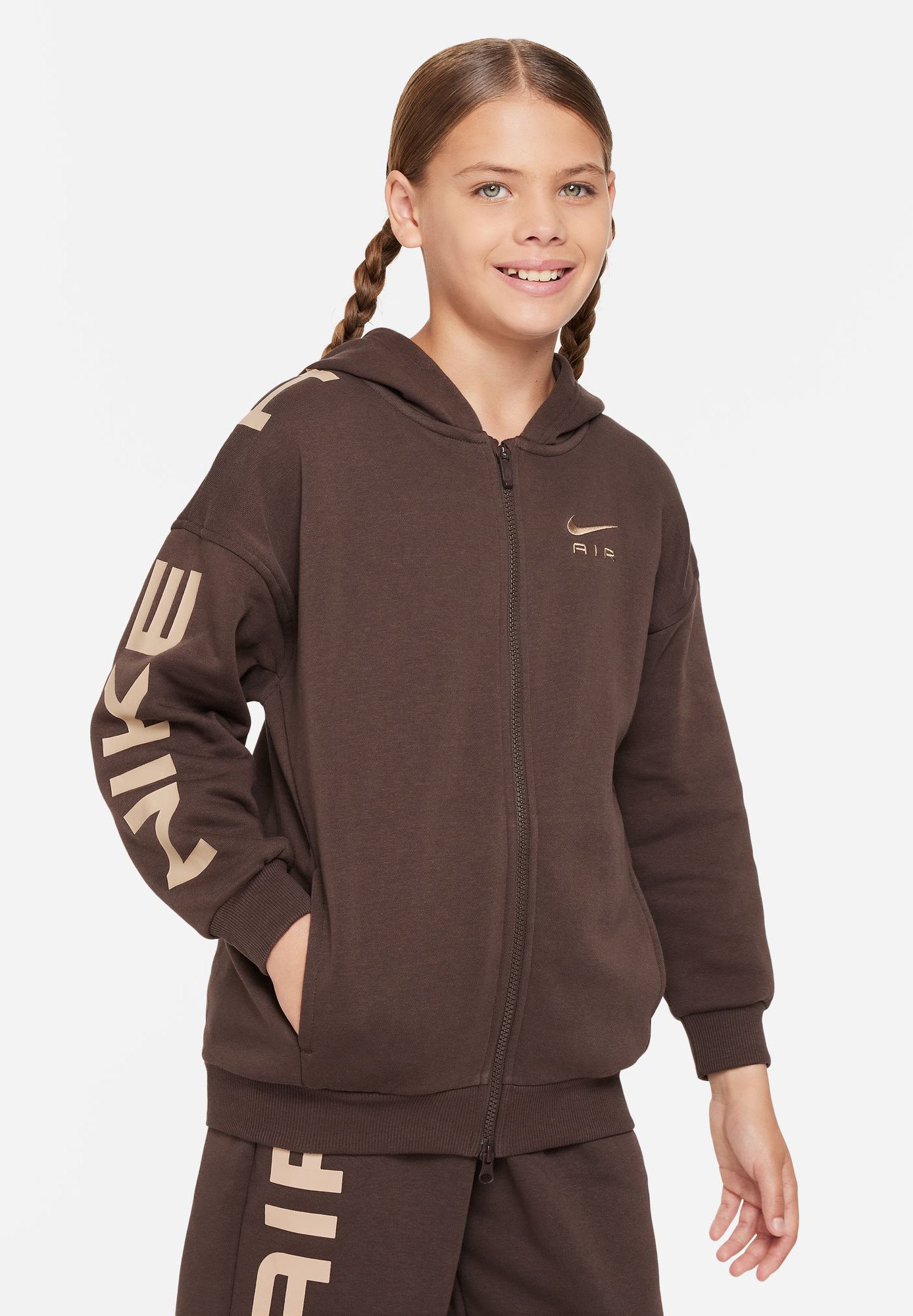 SUDADERA NIKE JUNIOR CON CAPUCHA Y CREMALLERA - NIKE - Junior - Ropa