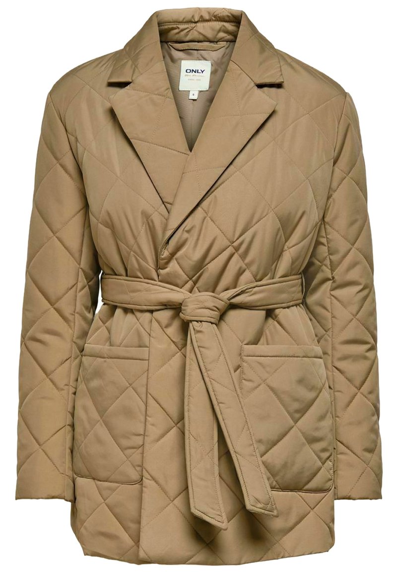 Damen Parkas | ONLY Wintermantel tannin/beige - QK93476 Damen Parkas | ONLY Wintermantel tannin/beige - QK93476
