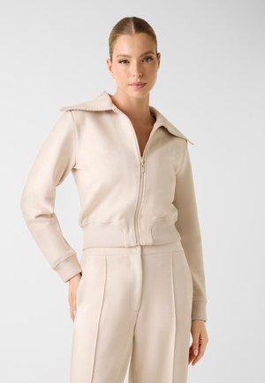 SAMT - Sweat zippé - weiß