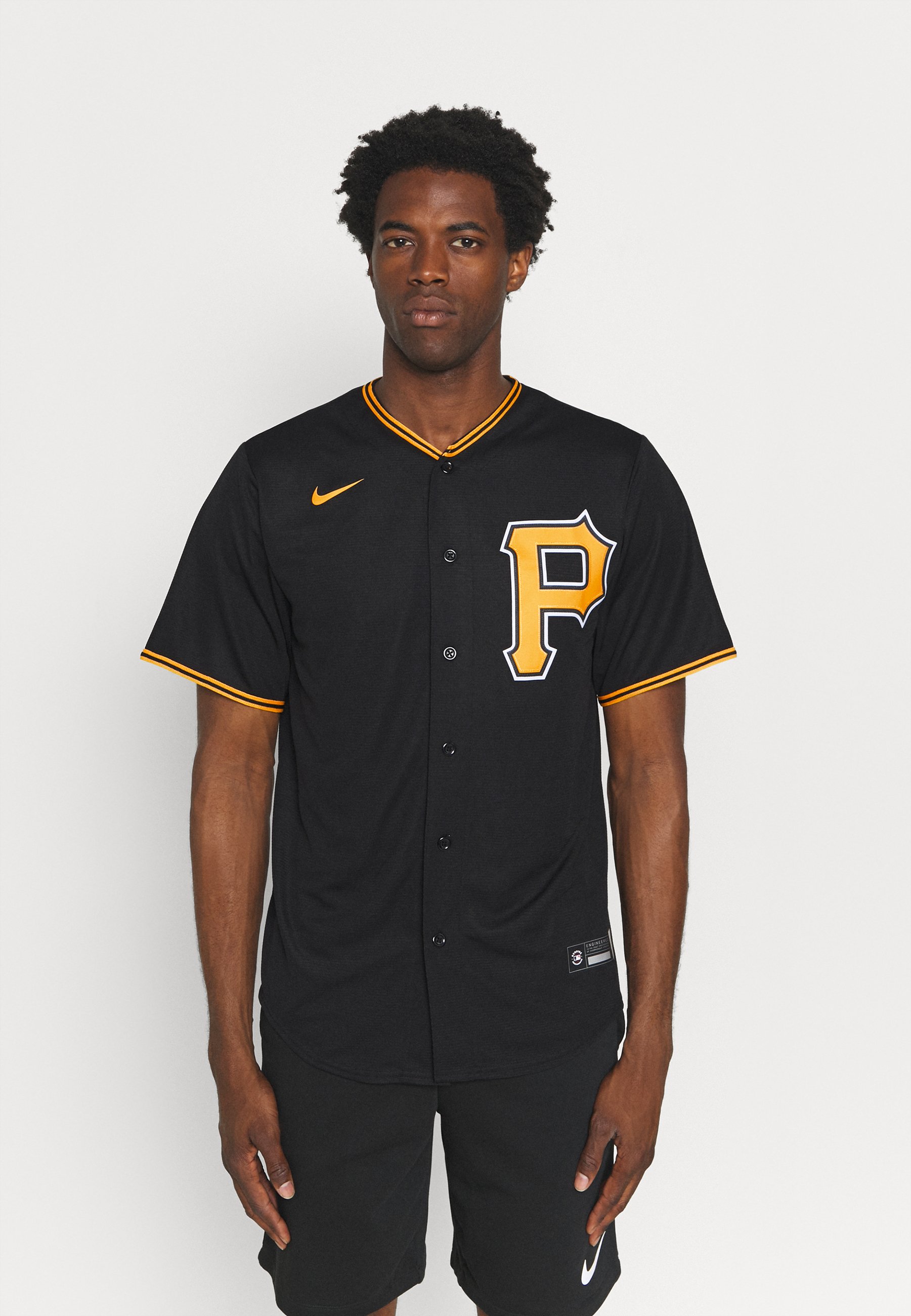 Flotar Ya que masa Nike Performance MLB PITTSBURGH PIRATES OFFICIAL REPLICA ALTERNATE -  Equipación de clubes - pro black/negro - Zalando.es