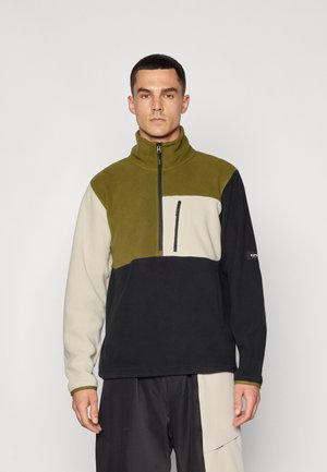 CREIL - Pulover din fleece - olive