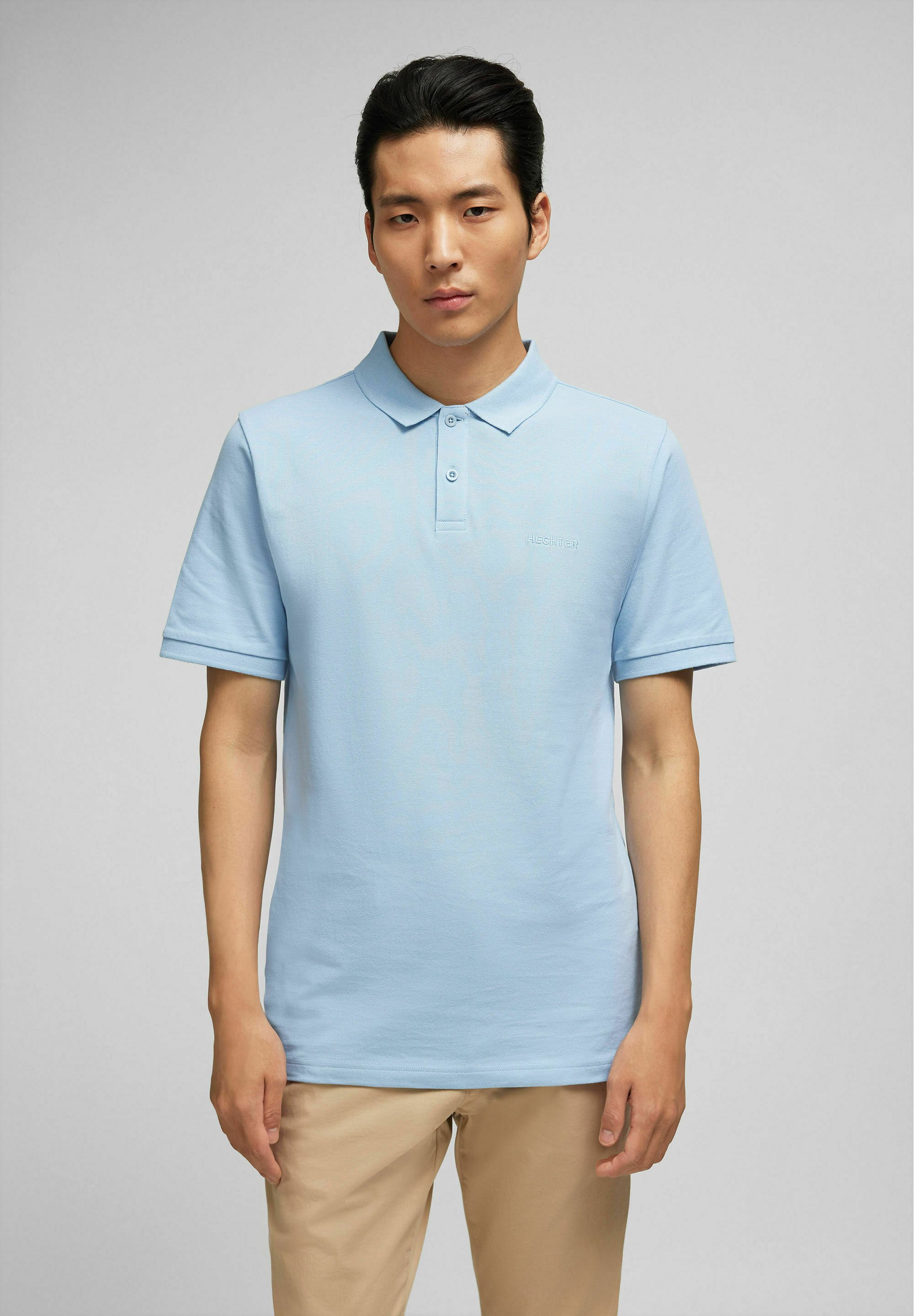Hechter Paris Polo shirt - hellblau/light blue - Zalando