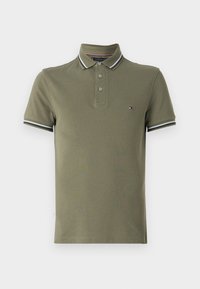 TIPPED SLIM FIT SEASONAL - Polo majica - battle green