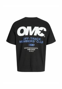 Jack & Jones RÜCKEN RUNDHALSAUSSCHNITT  - Camiseta estampada - black