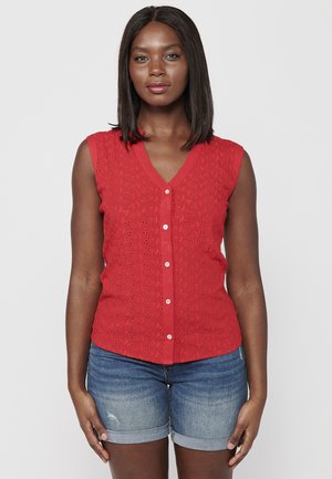 Blouse - rojo red