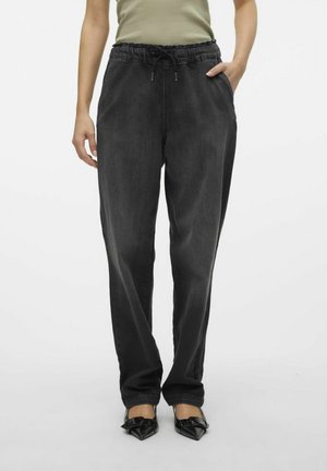 Vero Moda Straight leg jeans - black denim