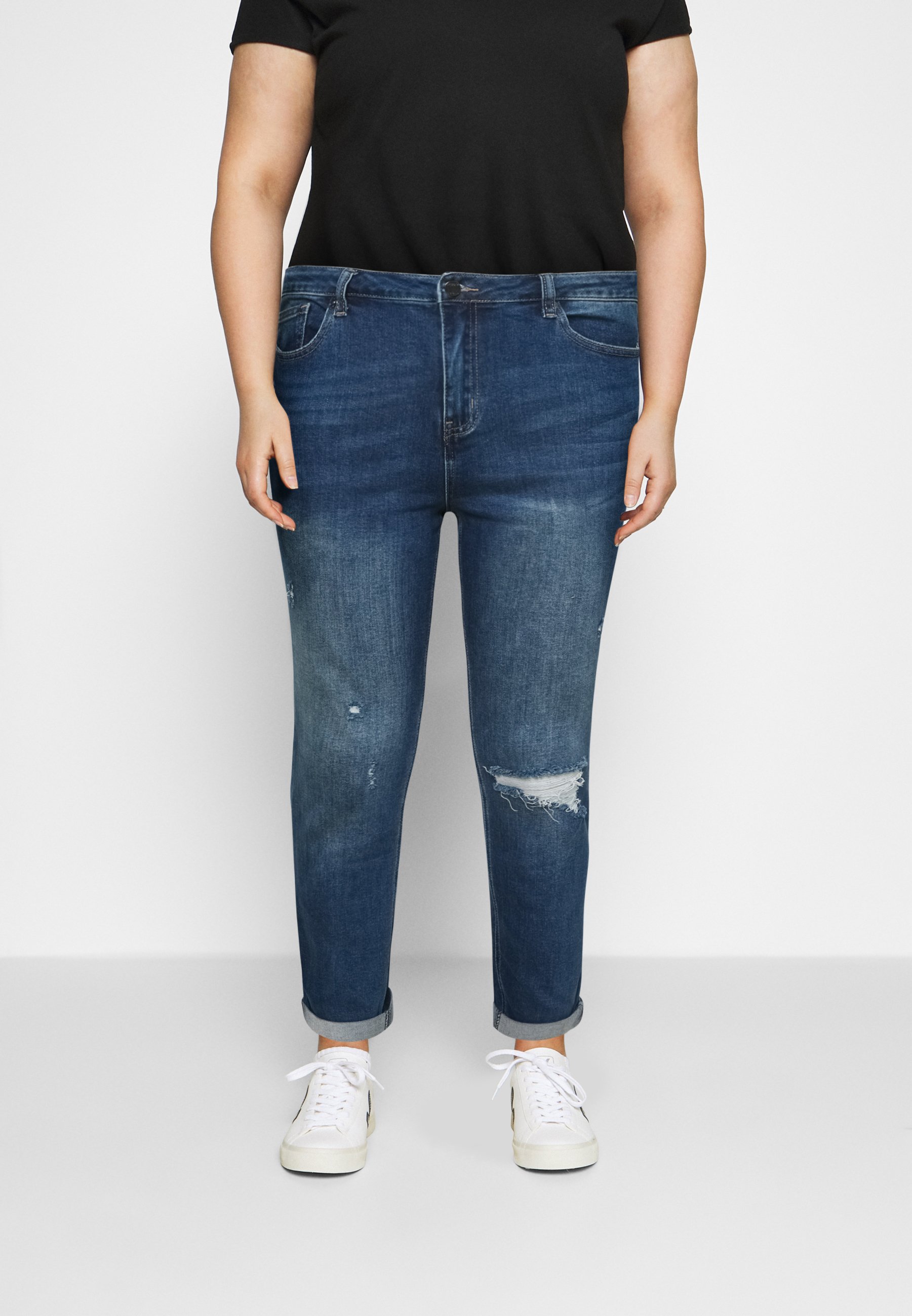 plus size boyfriend jeans uk