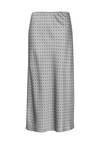 Fustă maxi - steeple gray black dot