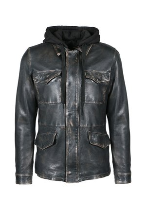 Freaky Nation COOL WAY - Chaqueta de cuero - used black