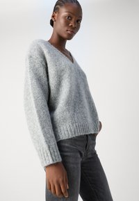 Mos Mosh WARM - Jersey de punto - grey melange