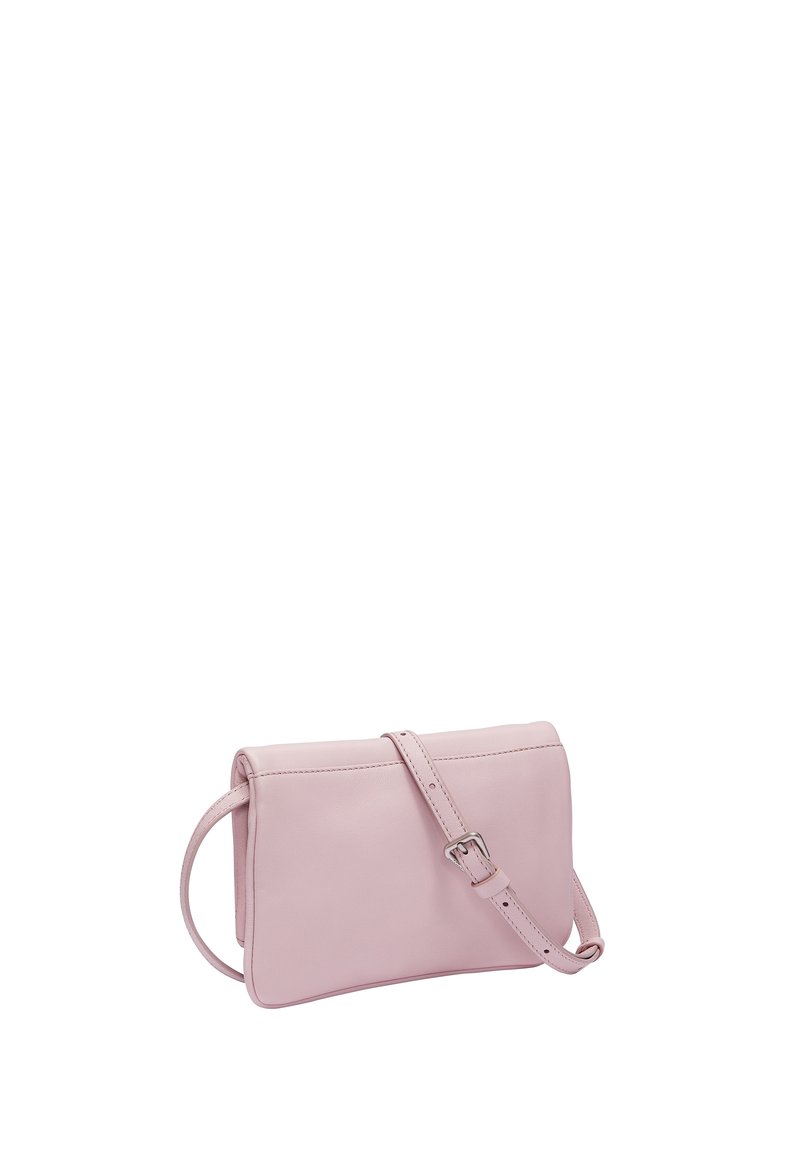 Liebeskind Berlin ALOE S GEFALTETE - Cross body bag - perlmuttrosa/light  pink - Zalando
