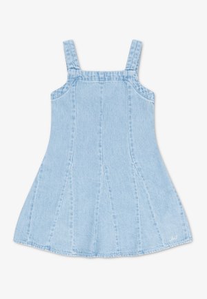 GODET DRESS - Robe en jean - marin babe