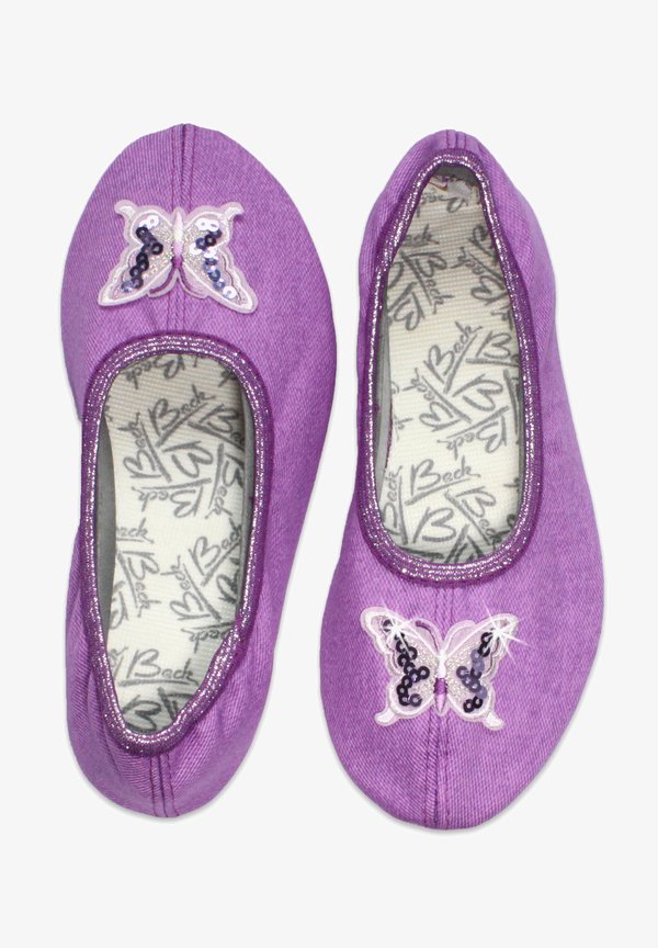 GYMNASTIK SCHMETTERLING – Klassischer Ballerina – lila