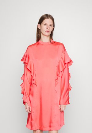 2nd Day EDITION DASH DRAPY SOLID - Φόρεμα ημέρας - sunkist coral