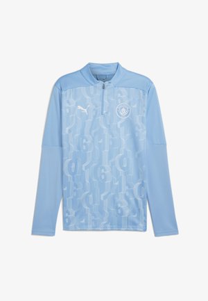 MANCHESTER CITY PRE MATCH QUARTER - Klubové oblečenie - light blue/white