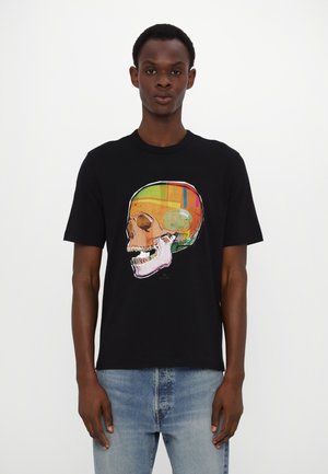SKULL - Print T-shirt - black