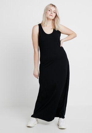 LADIES LONG RACER BACK DRESS - Maxi dress - black