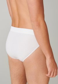 Schiesser 6-PACK - Slip - weiss graumel