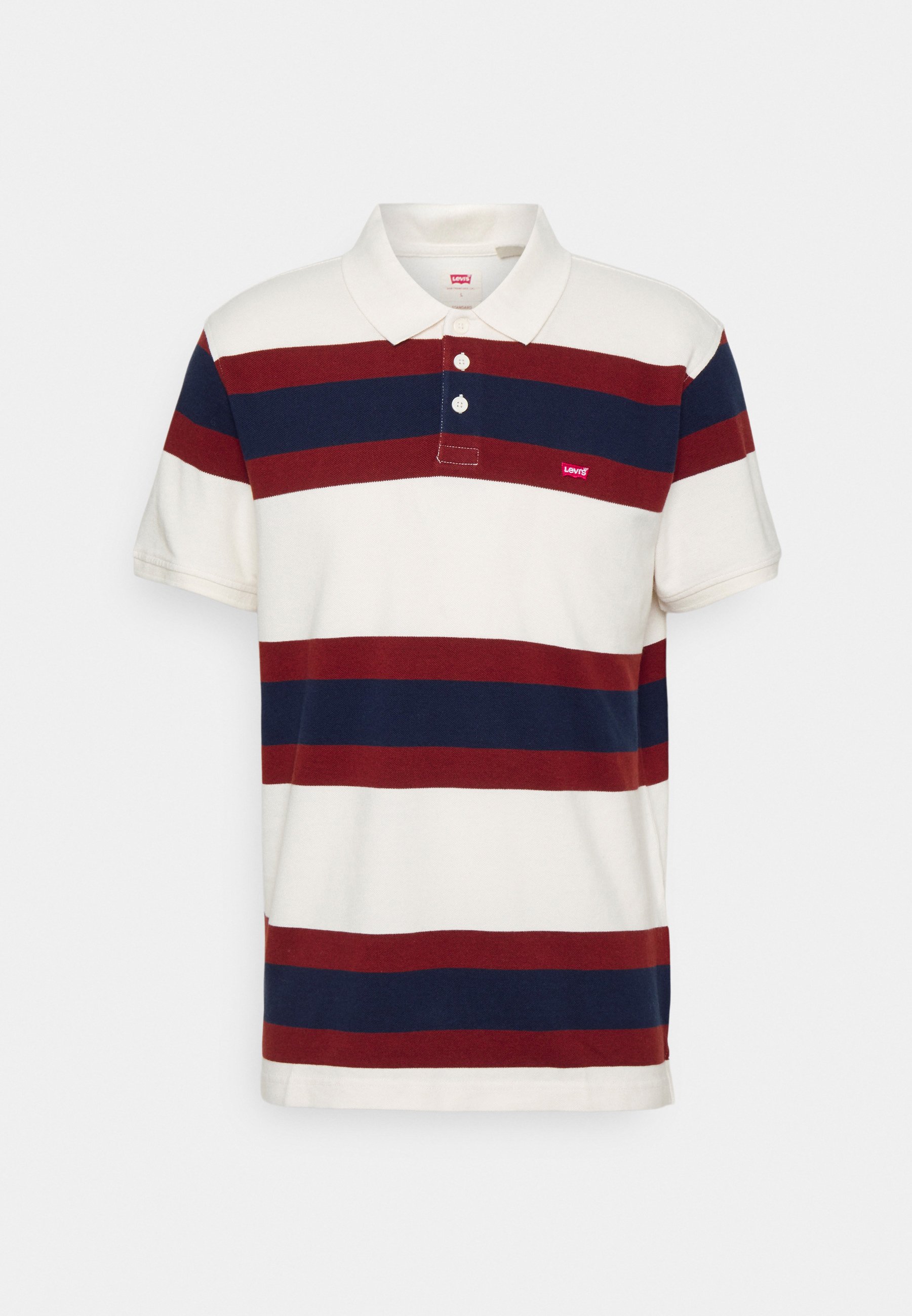 Levi's® Poloshirt - egret/rood - Zalando.nl