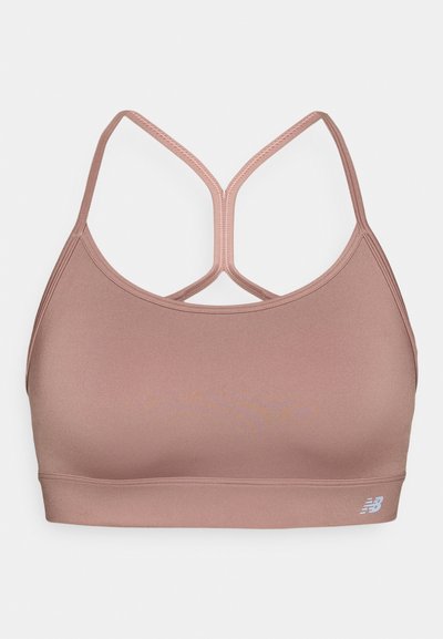 NB ESSENTIAL YOGA - Brassières de sport à maintien léger - earth shadow