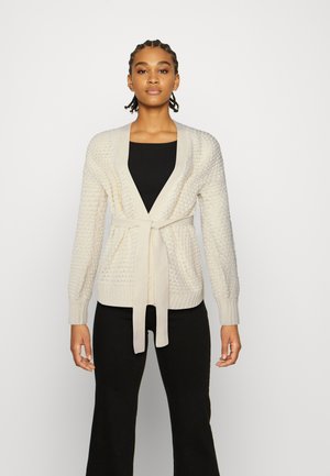 VILIOMY LONG OPEN CARDIGAN - Cardigan - birch