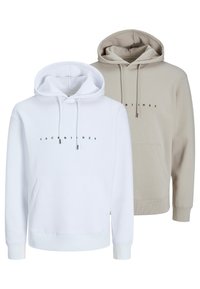 Unausgewählt, beige   weiß