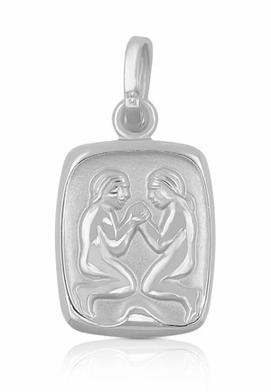 STERNZEICHEN ZWILLINGE  - Ciondolo - weissgold