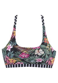 Venice Beach Bikini-Top - schwarz bedruckt