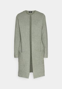 ONLRIVER LONG CARDIGAN - Cardigan - agave green detail/melange