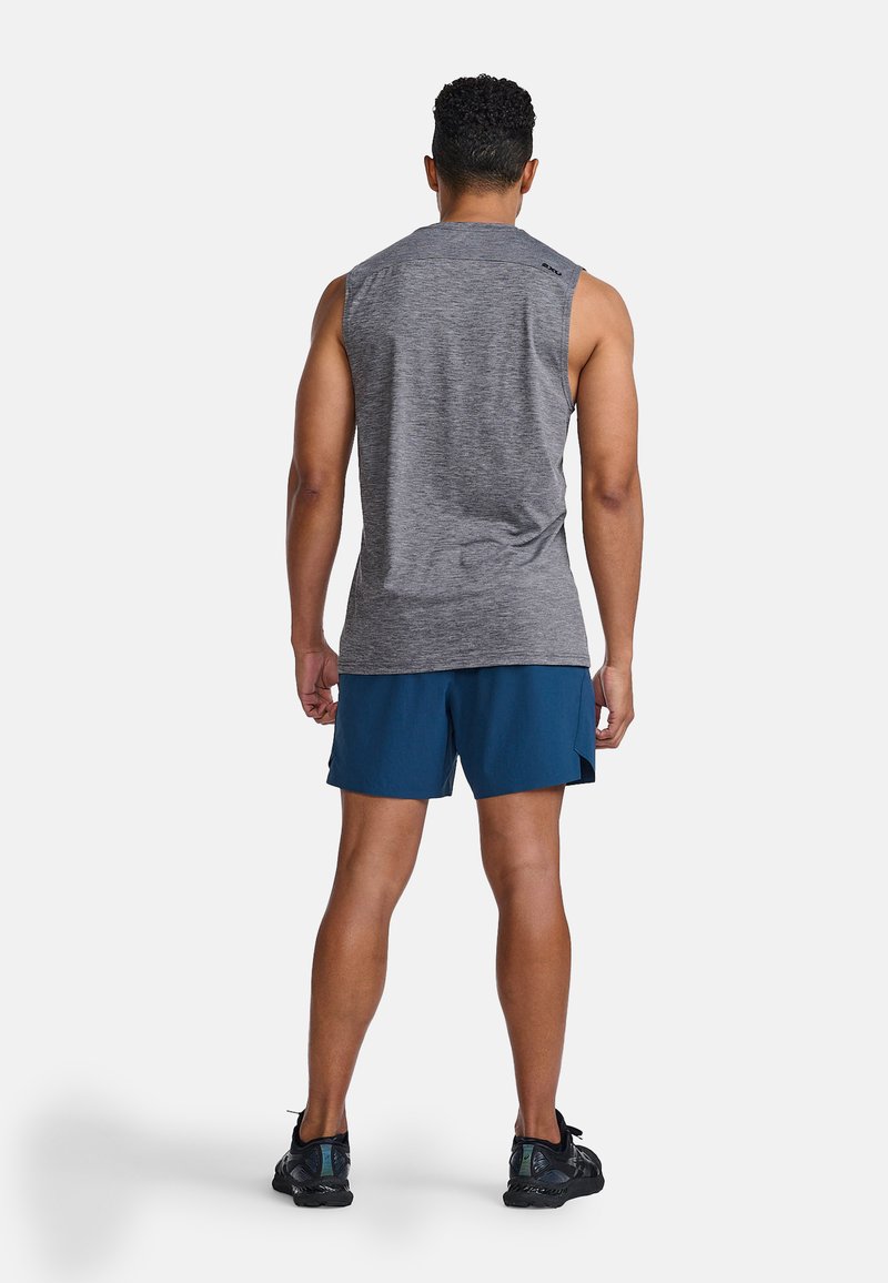 2XU MOTION TANK - Top - harbor mist black